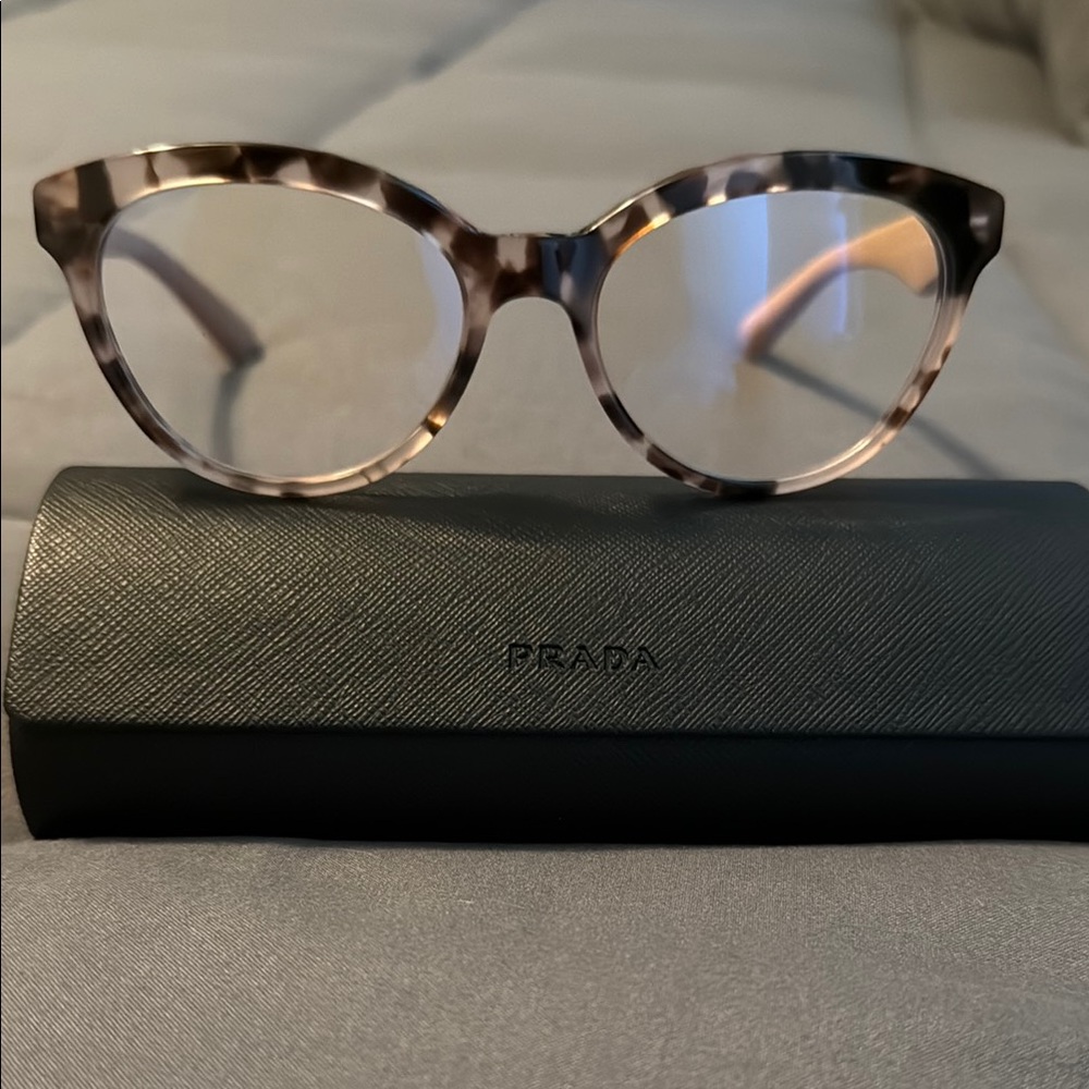 Prada Brown Glasses Classic Accessories